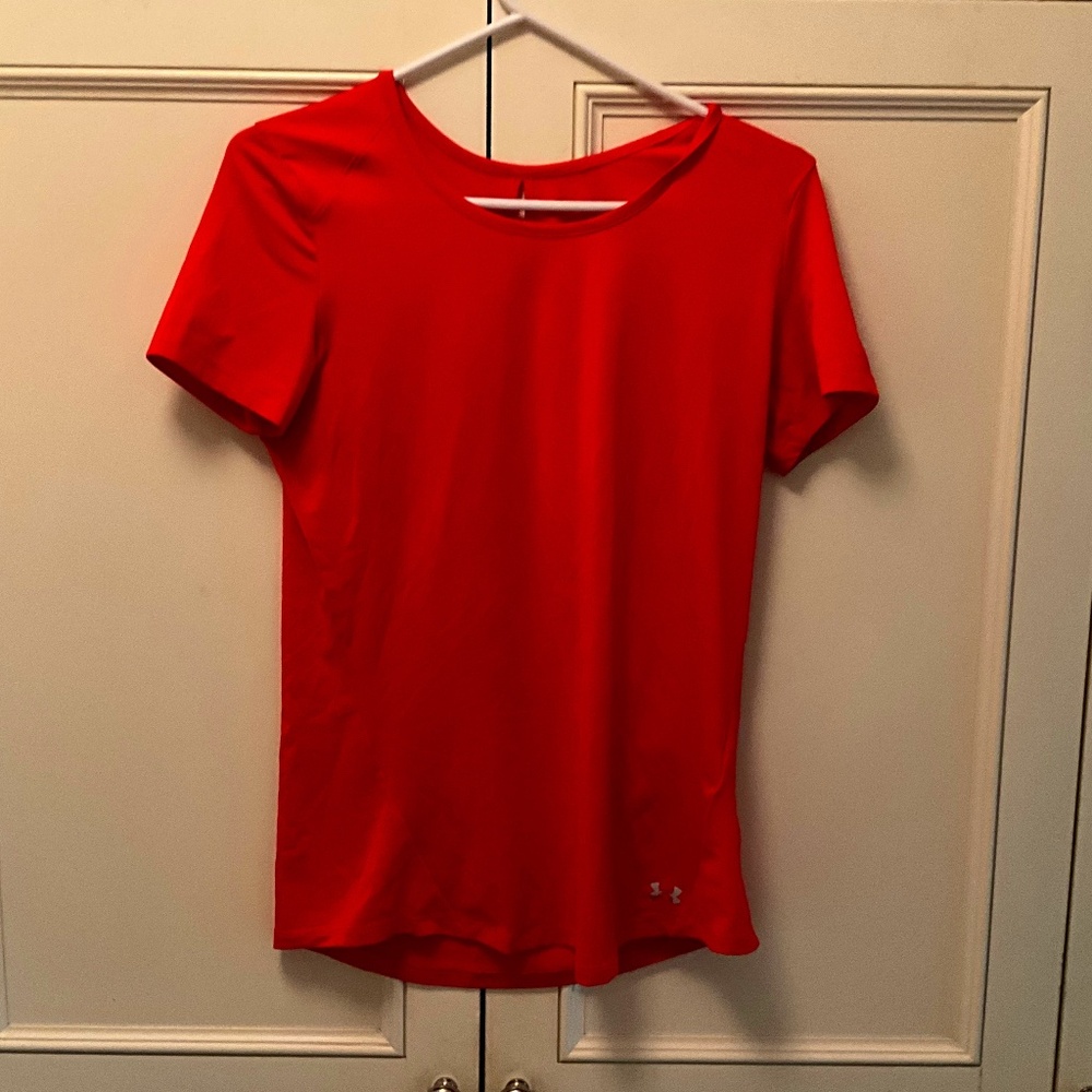 Under Armour Women’s Orange Running Shirt